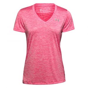 Under Armour Tech Twist T-shirt Femmes - Pink, Argent