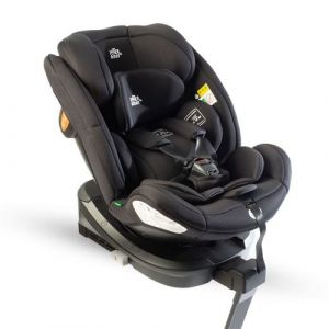 Interbaby - Siège auto pour bébé rotatif à 360° | 0-12 ans, 40-150 cm | Ancrage Isofix, protection latérale SIP contre les chocs, 4 positions inclinable, 8 positions tête | Alea, noir