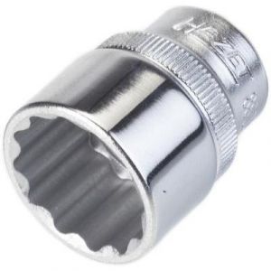 Hazet 880AZ-3/4 - Douille pour clé à douille 6 pans extérieurs 3/8" (10 mm) T 3/4