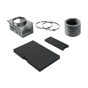 Siemens LZ10AKU00 - Kit de recyclage avec cheminée pour hotte
