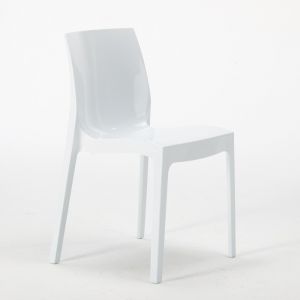 Grand Soleil 18 Chaises ICE polypropylène restaurant promo offre stock | Blanc