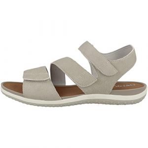 Geox Femme D Sandal Vega, Sable, 35 EU