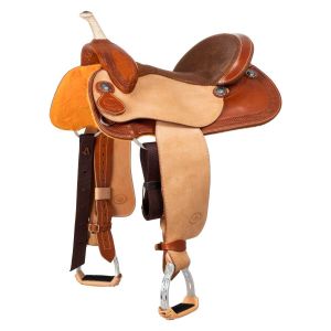 Westwood Selle de western pour cheval Basic Barrel MJ 29-158-21
