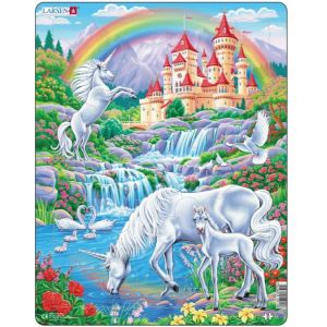 Larsen Puzzle Cadre - Licornes