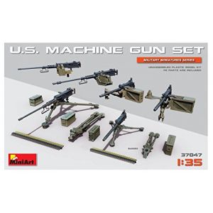 Mini Art US Machine gun set with etched parts- 1/35 - Accessoire