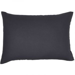 Today Taie d'oreiller Essential - 50 x 70+5 cm - 100% Coton uni - Fusain