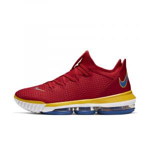 Nike Chaussure de basketball LeBron XVI Low pour Homme - Rouge - Taille 45