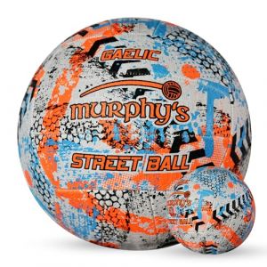 Murphy's Ballon de Football gaélique Street Trainer en Caoutchouc vulcanisé Durable, adhérence Longue durée pour Les Surfaces dures, Les âges et Les Niveaux de compétence