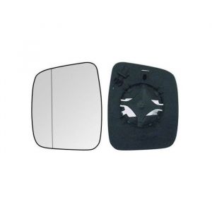 Verre de r&eacute;troviseur gauche asph&eacute;rique Citroen Nemo depuis 2008