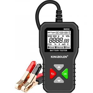 Testeur de Batterie AUTO 6V 12V 24V BM550 Analyseur Numrique pour Voiture Camion Moto ATV Bateau