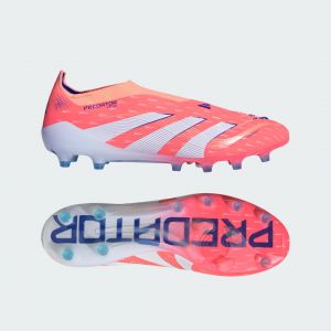 Adidas Predator Elite Laceless Ag Coral Blaze - Orange/blanc/beam Orange - Herbe Synthétique (Ag), pointure 45⅓ - ['Orange'] - Taille 45⅓