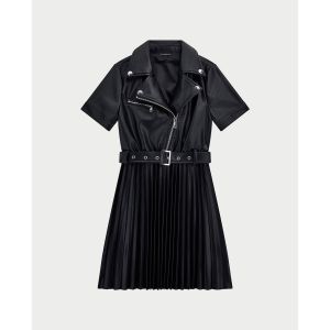 Guess Robe manches longues en cuir fille