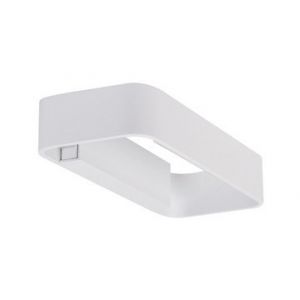 Aric Applique murale Hawaï - Blanche - 8W - 3000K - IP20 - Non dimmable - Avec ampoule
