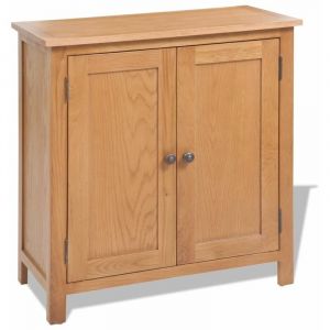 Buffet bahut armoire console meuble de rangement 75 cm bois de c ne m if 4402272