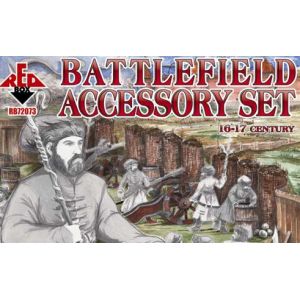 Red Box Battlefield Accessory Set,16th-17th Cent - 1:72e