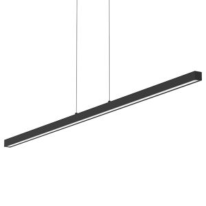 Steinhauer Sienna Light Stripeplafonnier Suspendu Intégré Noir Mat