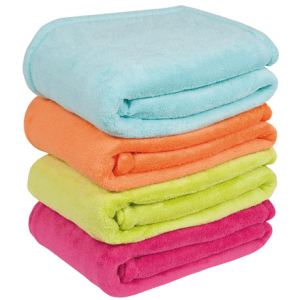 Doux nid Couverture microfibre (100 x 150 cm)