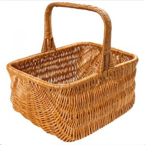 Creative Home Panier en Osier Pique-Nique Poignées Néerlandais 42x32x40cm (+/- 1 cm)