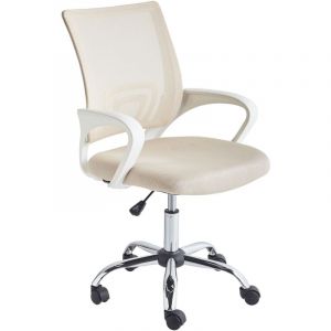 Beliani Chaise de bureau SOLID Beige