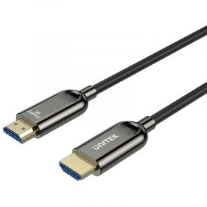 Unitek Câble HDMI C11085GY01-15M 30 m 2.1 48 Gbit/s ARC HDR10 Noir