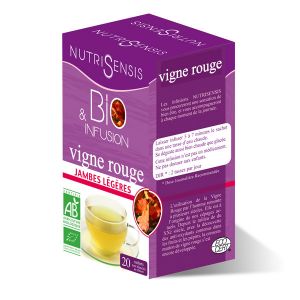 Nutrisensis Infusion vigne rouge bio - 20 sachets