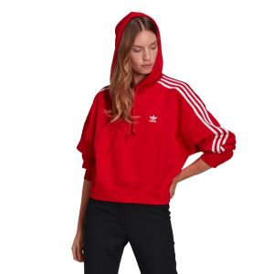 Adidas Sweat Short Hoodie Originals Rouge - Taille 34