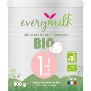 Lait infantile Bio everymilk 1 de 0 à 6 mois 1 boîte
