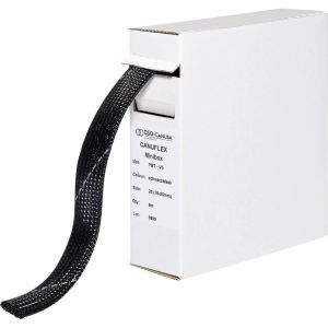 DSG Canusa Gaine tressée 8694005952 noir PBT 4 à 9 mm 10 m