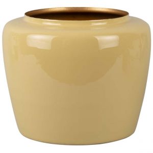 PT Vase en m&eacute;tal Plant 20 x 25 cm - Vert sauge