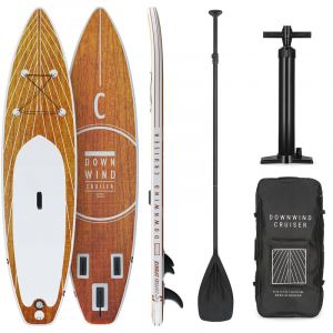 Capital Sports Stand Up Paddle - Planche Gonflable - 330 X 77 X 15 Cm - 100% Pvc - Marron