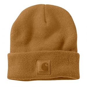 Carhartt Bonnets Black Label Watch Hat Marron - 101070