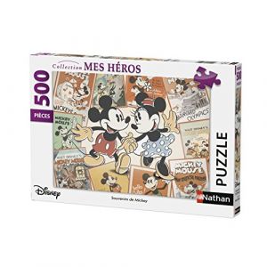 Nathan Puzzle Souvenirs de Mickey 500 Pièces, 87217