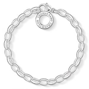 Thomas Sabo Femmes-Bracelet Charm Club Argent Sterling 925 Longeur 16 cm X0032-001-12-S