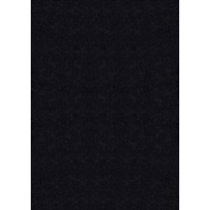 The Carpet - Relax tapis salon doux antidérapant lavable noir, 80 x 150 cm