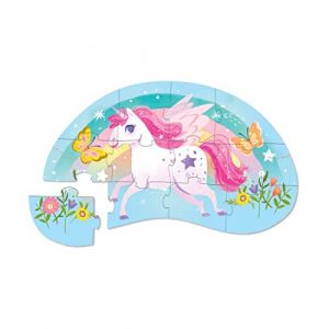 Crocodile creek Puzzel Sweet Unicorn - 12 Stukjes