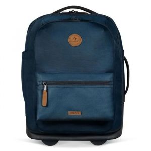 CABAIA Valise bleu foncé pour femme et homme - Soft Suitcase Essentials Trolley XS Reykjavik 310674