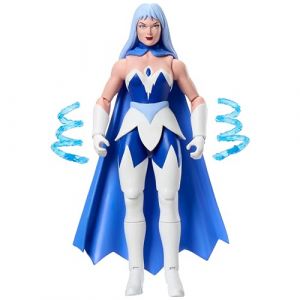 Mattel Masters of the Universe Origins Glacia Figurine articulée de 14 cm collection Cartoon, personnage de la série télévisée « She-Ra, la princesse du pouvoir » des années 1980 avec des pouvoirs de glace, conception détaillée et cape, JBM87