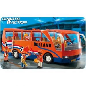 Playmobil SPORTIFS 5025 BUS DES SUPPORTER FOOTB...