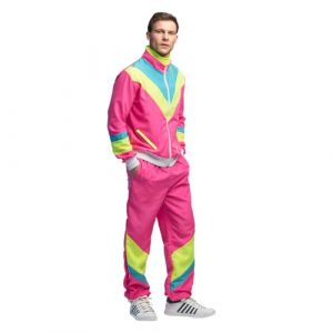 Boland Costume pour homme, survêtement des années 90, pantalon et veste, costume de mauvais goût pour carnaval, soirée déguisée et JGA