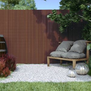 Image de Jarolift Canisse en PVC pour jardin, balcon et terrasse, 120 x 500 cm, marron semblable à RAL 8023