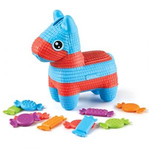 Learning Resources Pia la piñata à remplir et à vider, jouets de la petite enfance, préscolaire, motricité fine, jouets éducatifs, 11 pièces, 18 mois