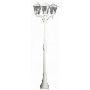 Image de Albert Leuchten Lampadaire rustique 680 blanc à 3 lampes