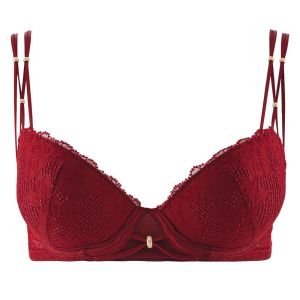 Aubade Soutien-gorge push-up armatures rouge - Couleur Rouge - Taille 85D
