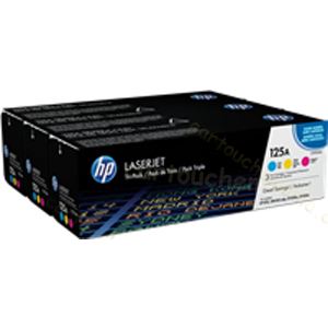 HP CF373AM - Pack de 3 Toners couleurs 125A (C/M/Y)