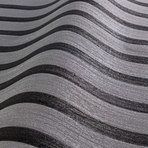 A.S. Creation Papier peint intissé avec motif lambris 0,53 x 10,05 m - Gris Anthracite Noir - Papier peint imitation bois Made in Germany - 786284