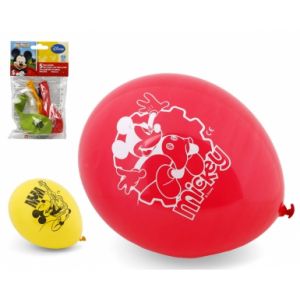 5 ballons Mickey (23 cm)