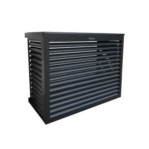 Decoclim Habillage groupe extérieur cache-clim Aluminium Anthracite Taille M
