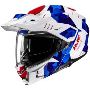 HJC Casque modulable i80 Roki MC3HSF noir/jaune fluo mat- XS