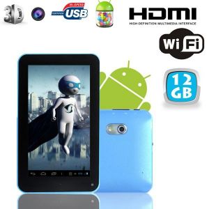 Image de Yonis Pearl 4 Go + microSD 8 Go - Tablette tactile 7" sous Android 4.2 Jelly Bean