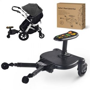 Image de Planche &agrave; roulettes Safari Universel - Bicyclette - planche &agrave; roulettes avec si&egrave;ge - planche &agrave; roulettes pour landau - planche &agrave; roulettes pour poussette